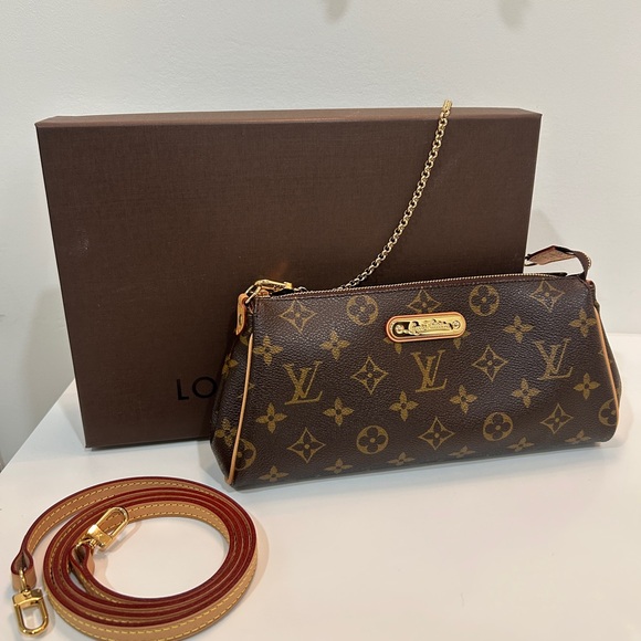 Louis Vuitton Handbags - Louis Vuitton Eva Pochette Designer Shoulder Bag